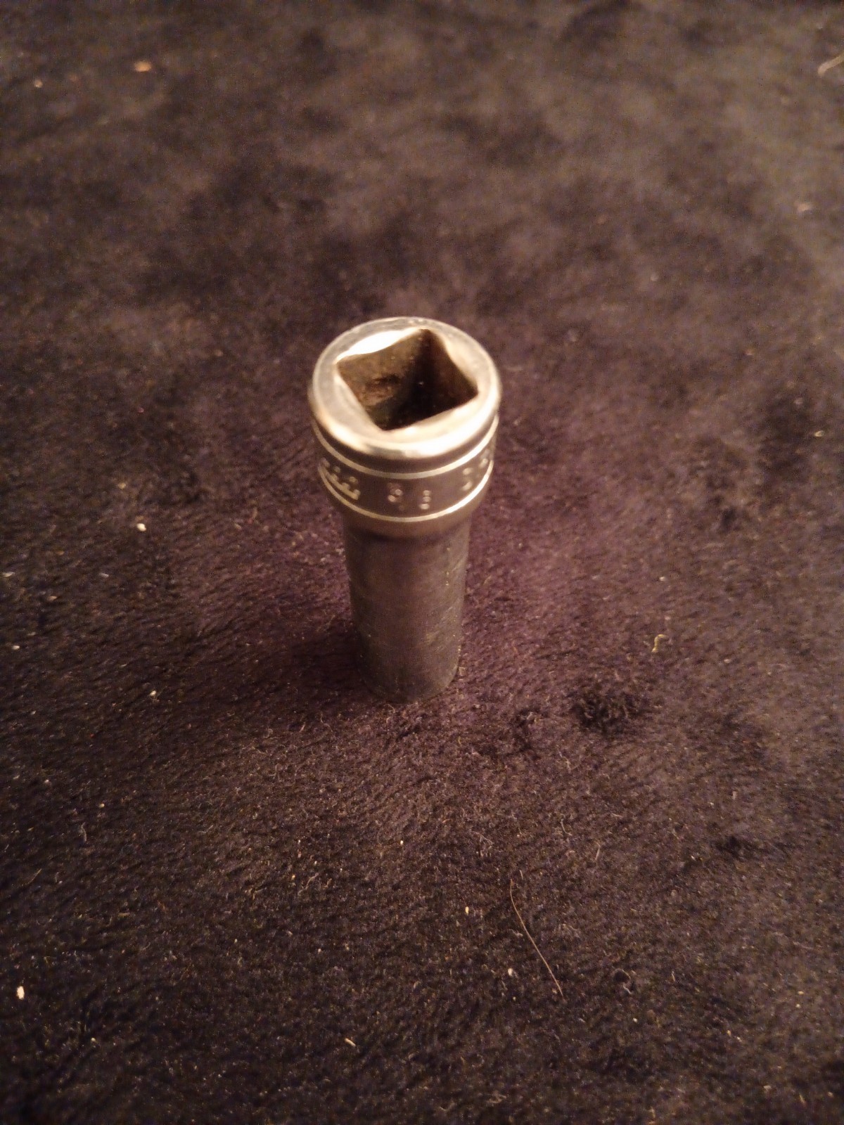 Snap On Tools Underline 3/8″ Deep Socket 3/8″ Drive 6 Point SFS121 Made in USA