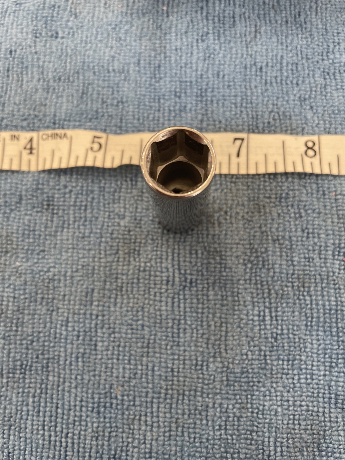 Vintage Proto USA 4716-L 1/2in SAE 1/4″ Dr 6 Pt Deep Socket 1/2