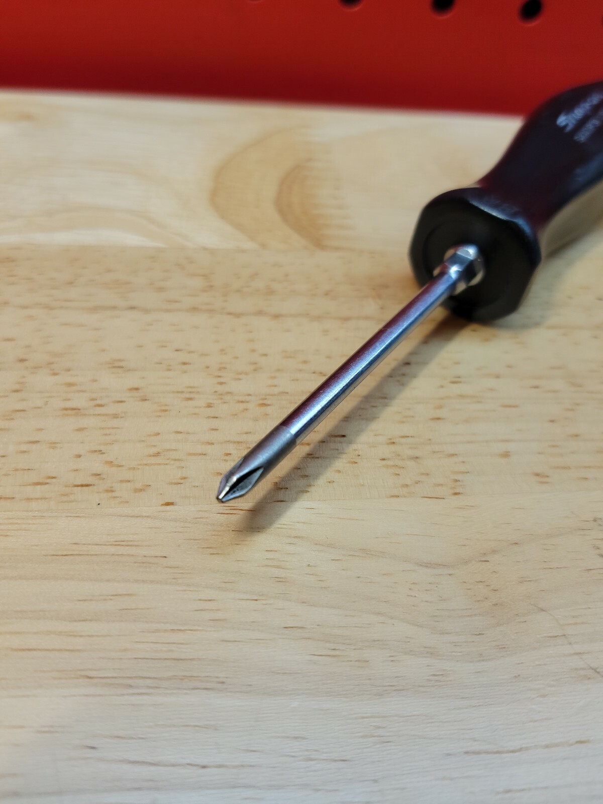 Snap-on SDDP31 #1 Phillips Screwdriver 3″ Shank Black Hard Handle See Details