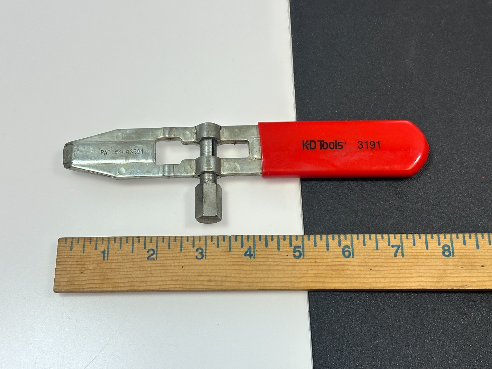 KD Tools USA 3191 CV Joint Boot Clamp Tightening Wrench Tool, Red Grip