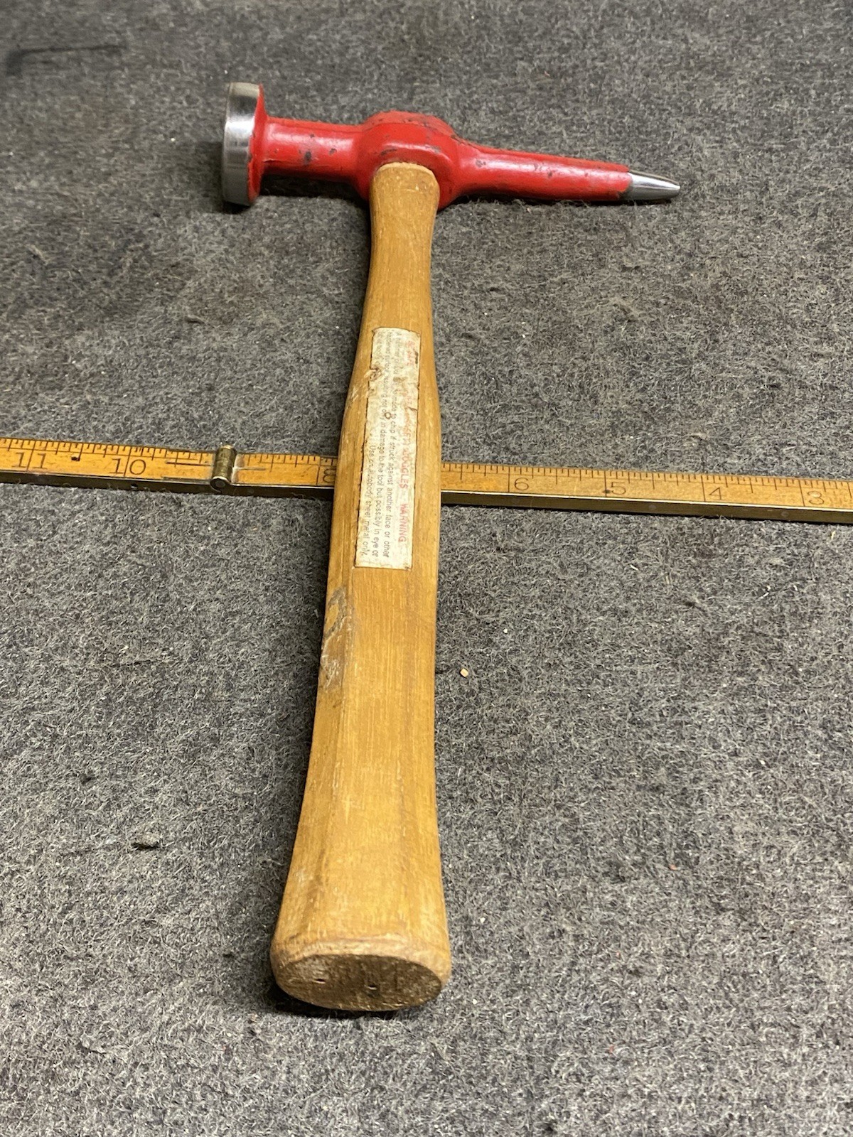 Vintage Auto Body General Purpose Bumping Hammer Unbranded USA Never Used