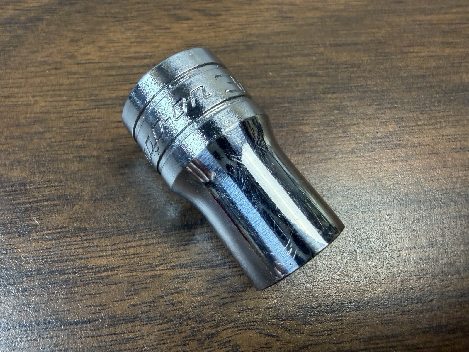 Snap-on Tools SW412 – 3/8″ Double Square Chrome Socket 1/2″ Drive 8pt USA