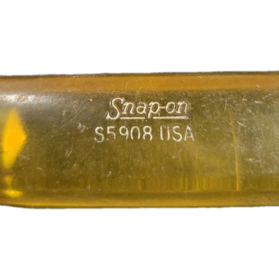 Snap-on S5908 Dash Nut Trim Specialty Tool VW Porsche Yellow Handle USA
