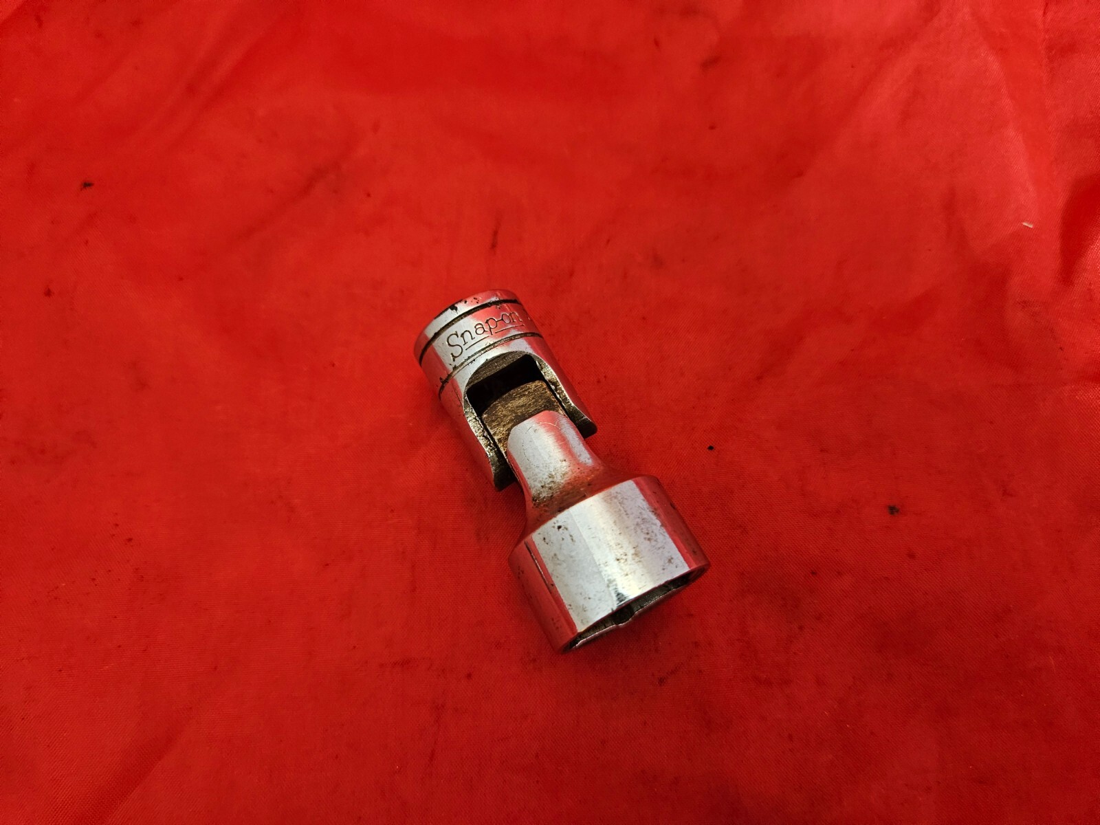 Snap-on FS24 3/8″ Drive 3/4″ 6 Point Shallow Universal Swivel Socket USA E3