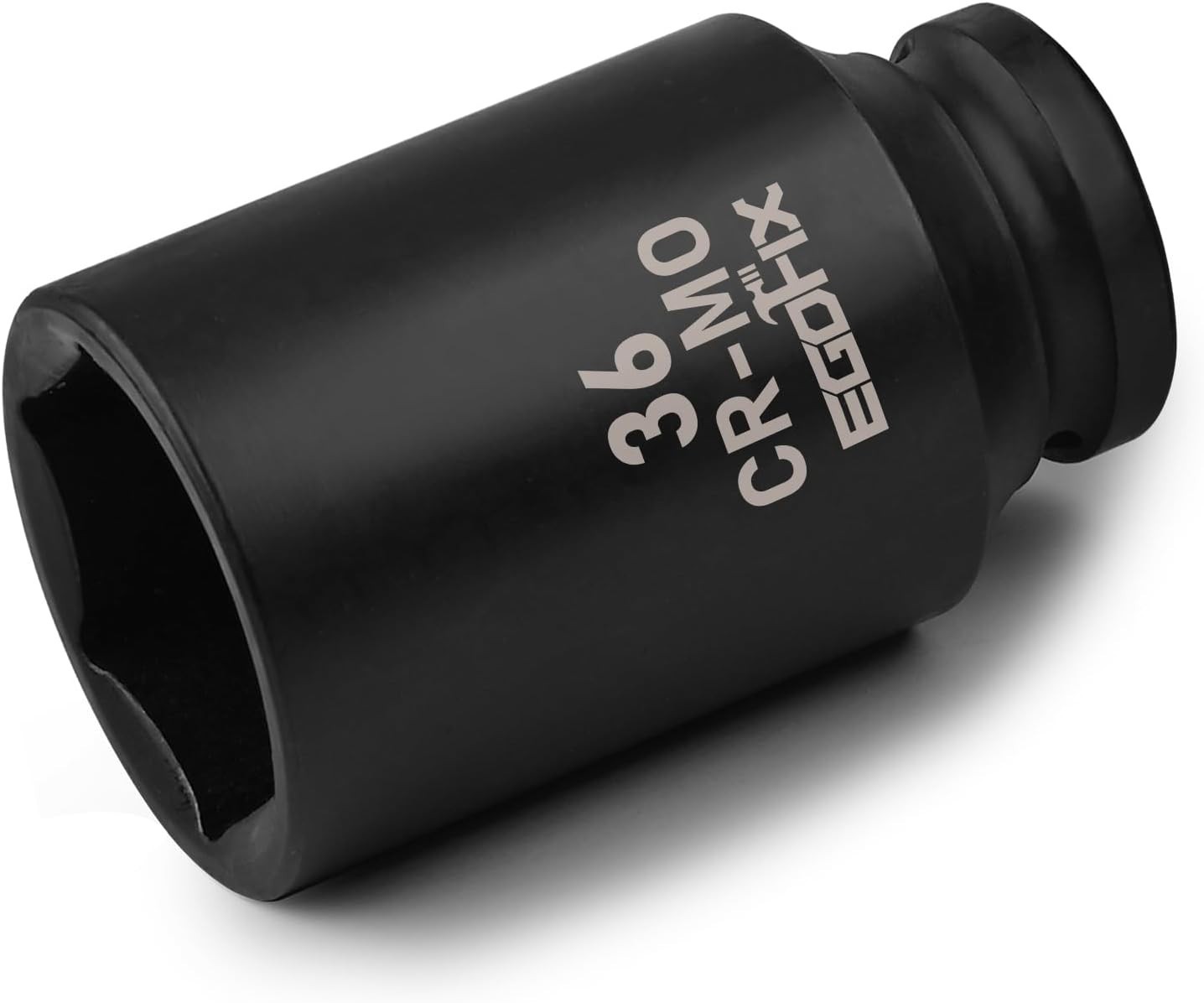 36mm Socket 1/2″ Drive Deep Impact Metric Socket,CR-MO 6 Point for Easy Remov…