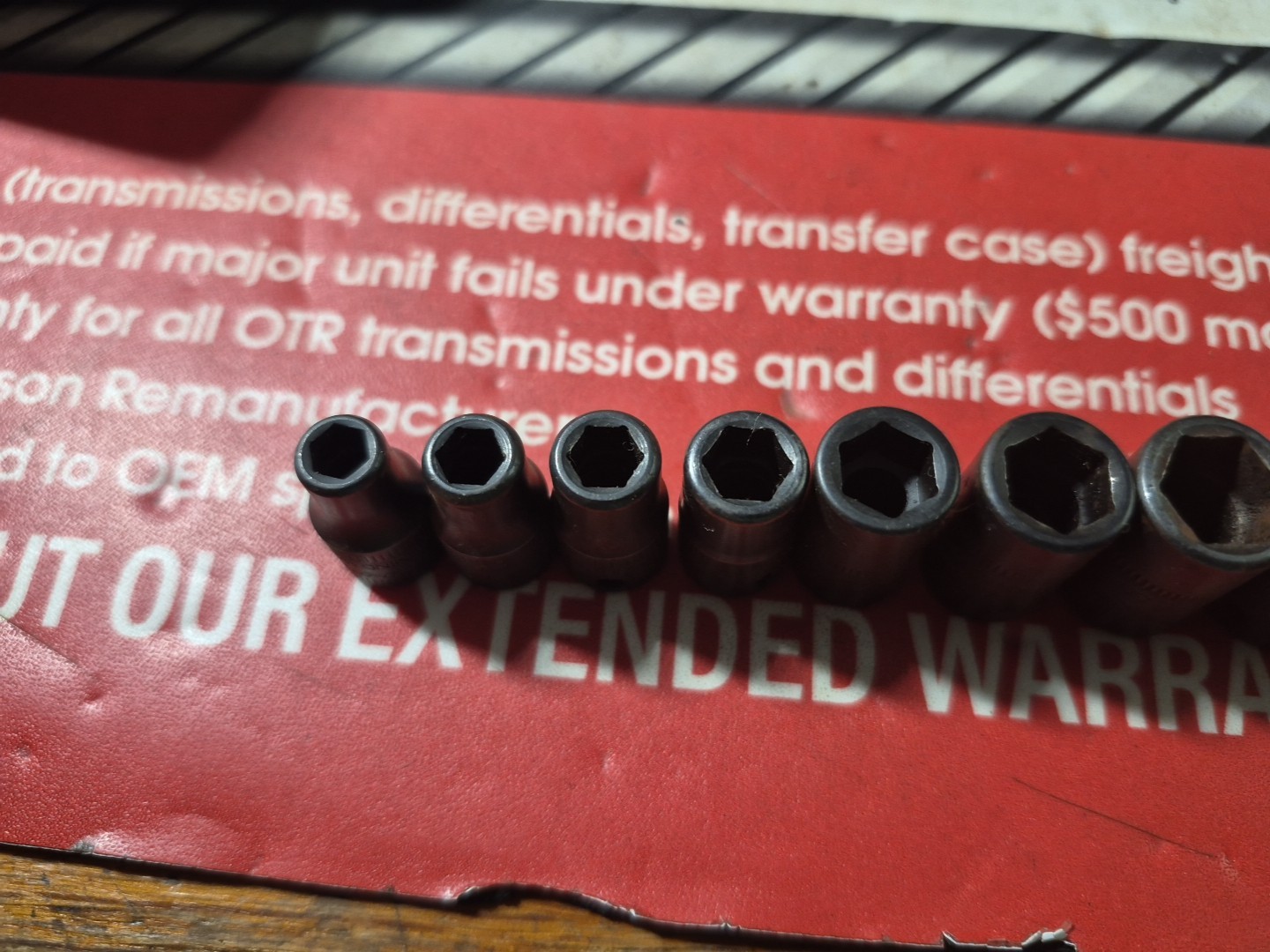 Snap-on 12 Piece Metric 1/4″ Drive Impact Socket Set 5mm – 15mm 6pt 112IMTMM