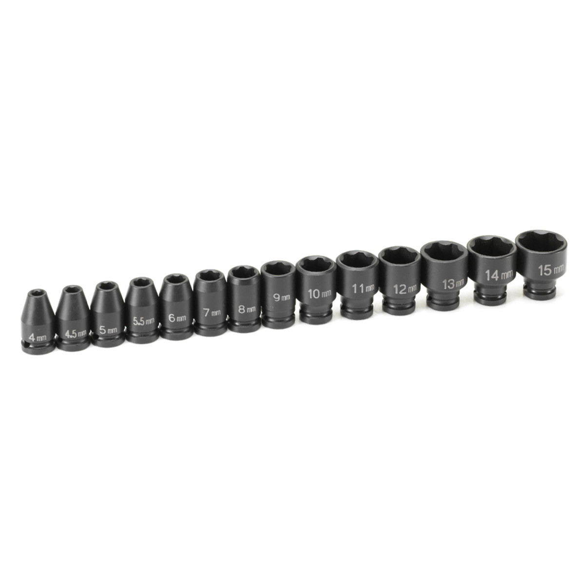 Grey Pneumatic (9714M) 1/4″ Surface Drive 14-Piece Standard Metric Socket Set