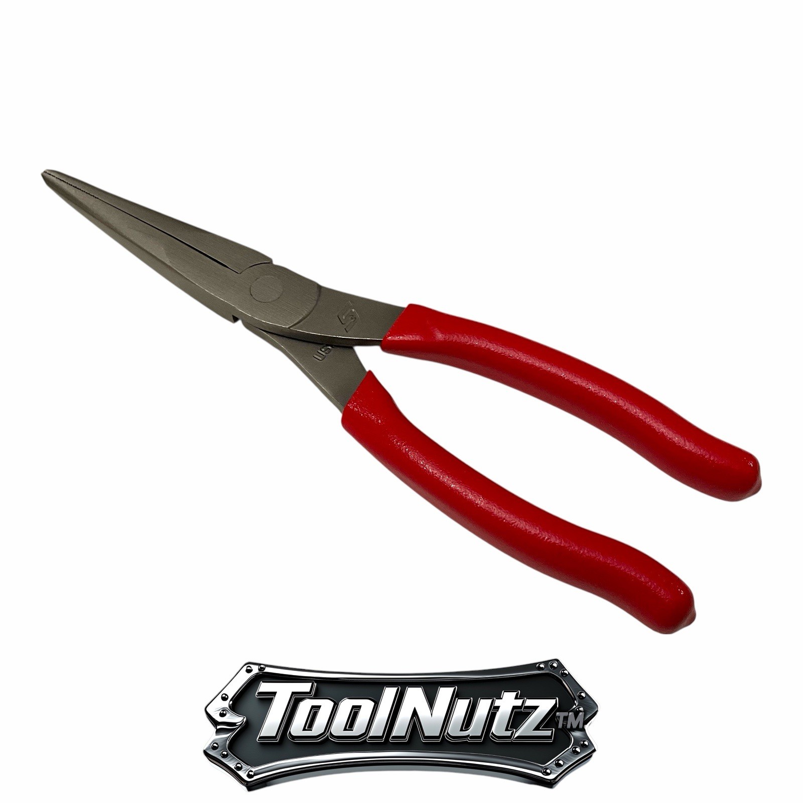 Snap-on Tools NEW 97ACF 9″in. RED Soft Grip 100th Anniversary Needle Nose Pliers