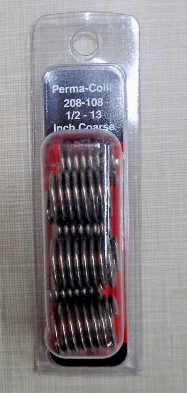 PERMA-COIL 208-108 1/2-13 INCH COARSE MADE IN USA! UPC: 790694281082