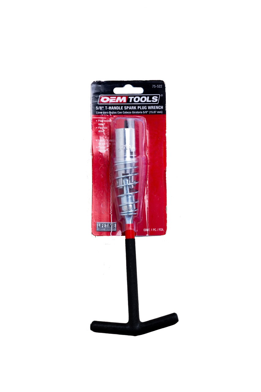 OEM Tools 5/8″ T-Plug Handle Spark Plug Wrench (75-522)