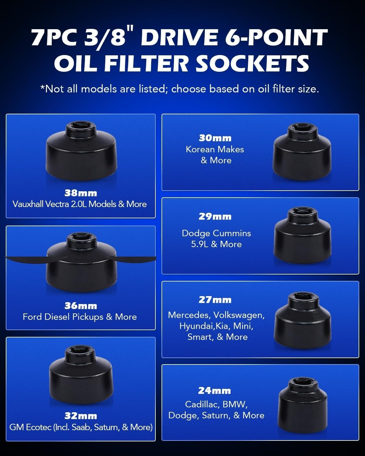 Saca Filtro De Aceite Accesorios Para Auto Herramientas Mecanica Automotriz NEW
