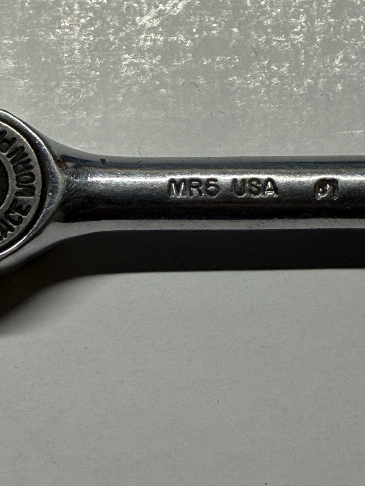 MAC Tools MR5 1/4” Drive Ratchet used