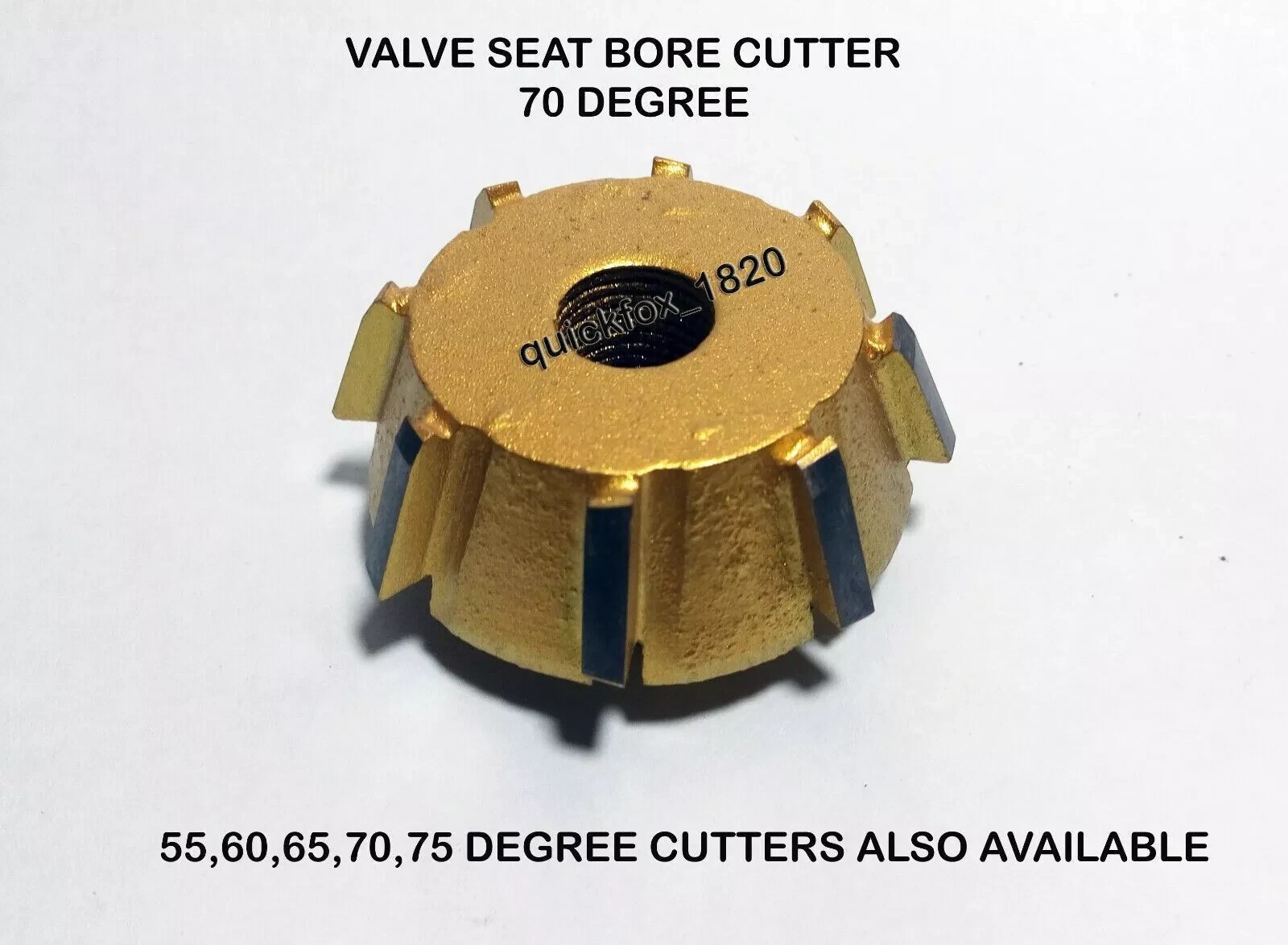 Volvo 5 Cylinders Turbo Heads Valve seat Cutter Set Carbide Tipped 3 Angle Cut