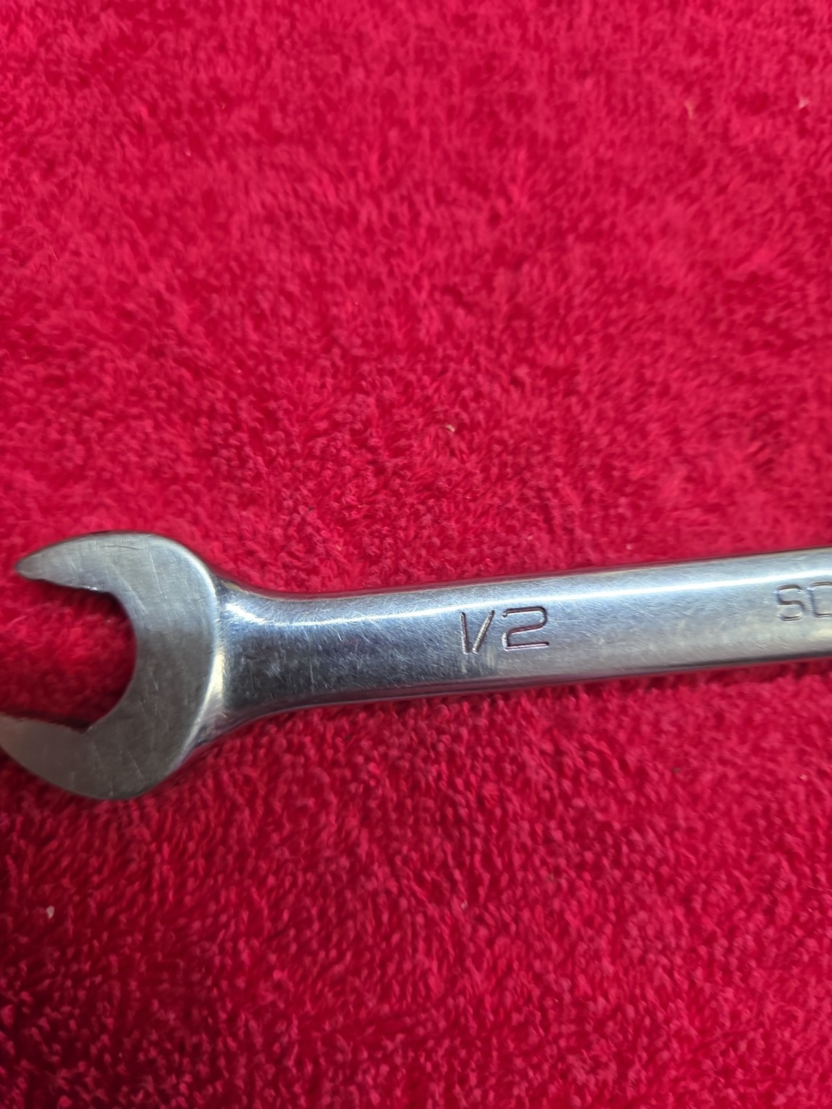 Snap On 1/2” Flank Drive Combination Wrench SAE SOEX16 Made In USA