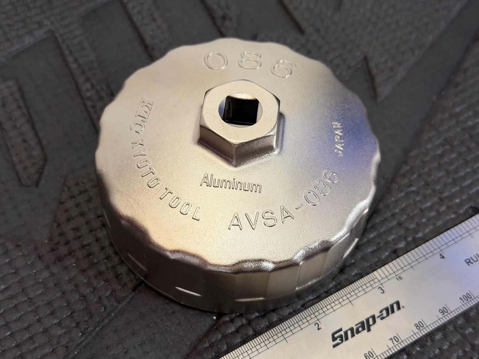 KTC Tools 86.6mm 16-Flute BWM Oil Filter Wrench – BMW Compatible – AVSA-086