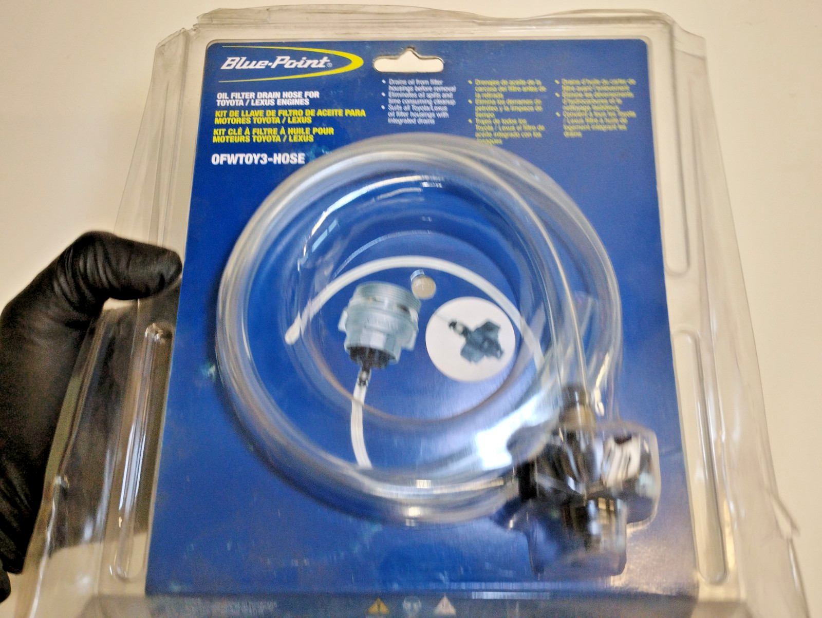 BLUE POINT Tools OFWTOY3KTA Oil Filter 3Pc Wrench KIT for Toyota
