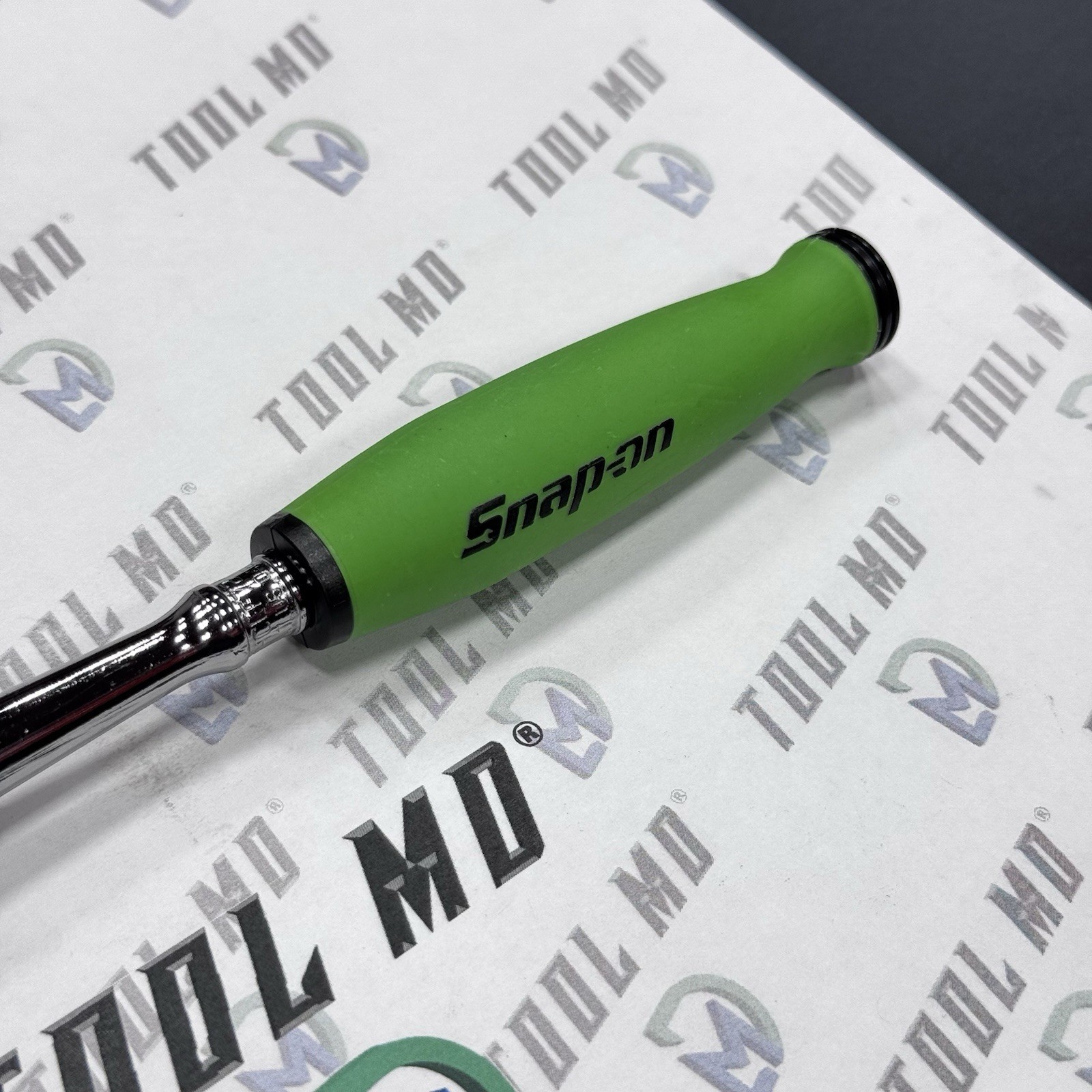 Snap-on Tools USA 3/8″ Drive REVERSE GREEN SMALL BODY Flex-Head Ratchet FHCLF72