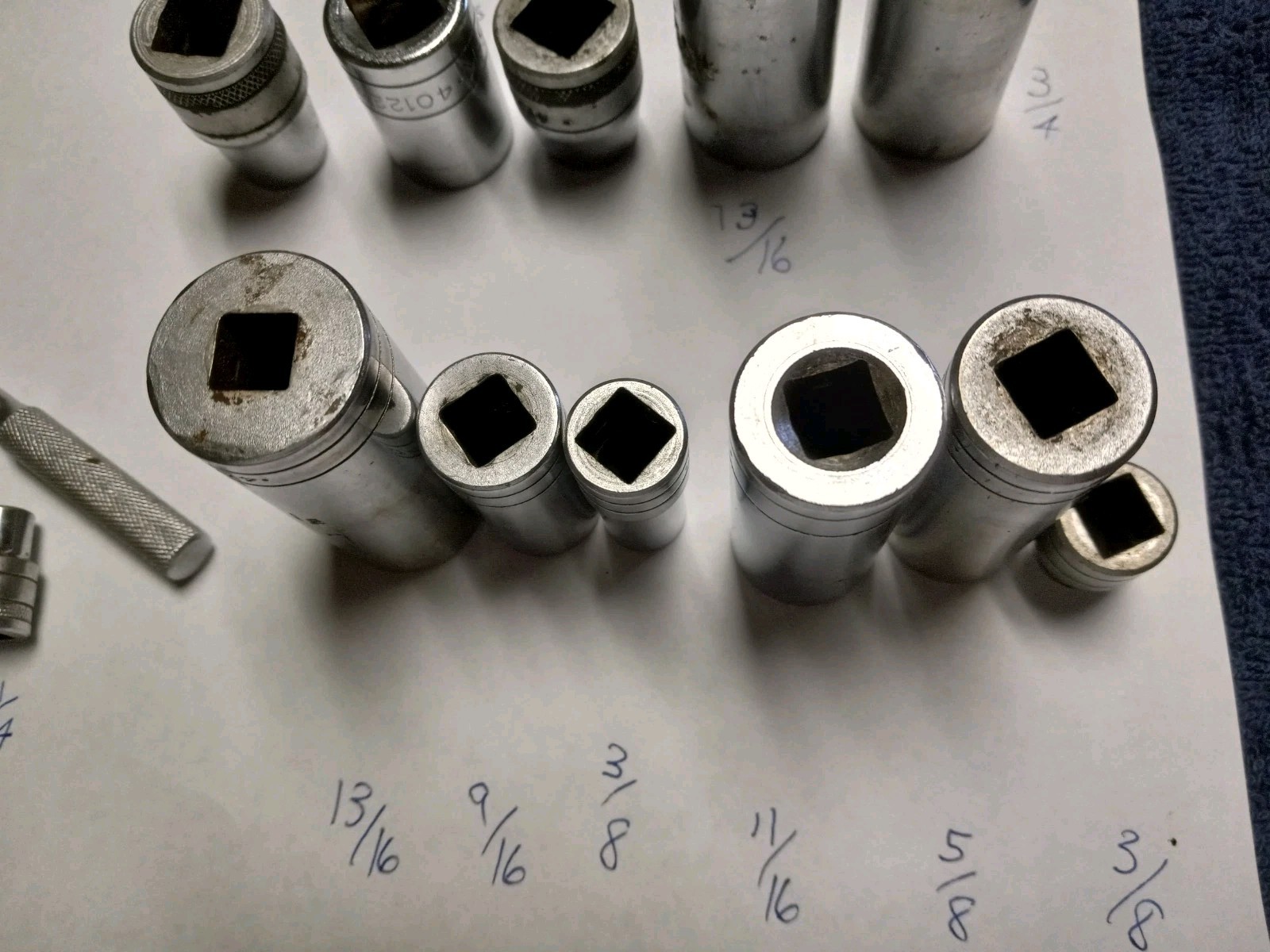 S-K Socket Lot~Misc. Sizes