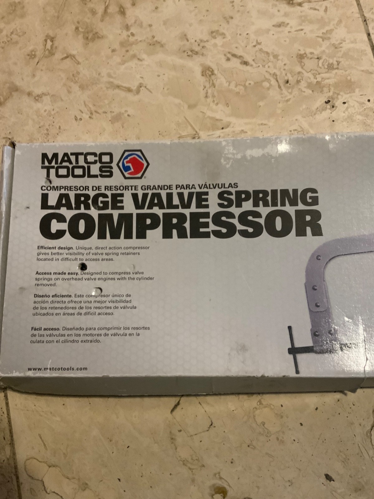 Matco Tools Large Valve Spring Compressor MST4572A