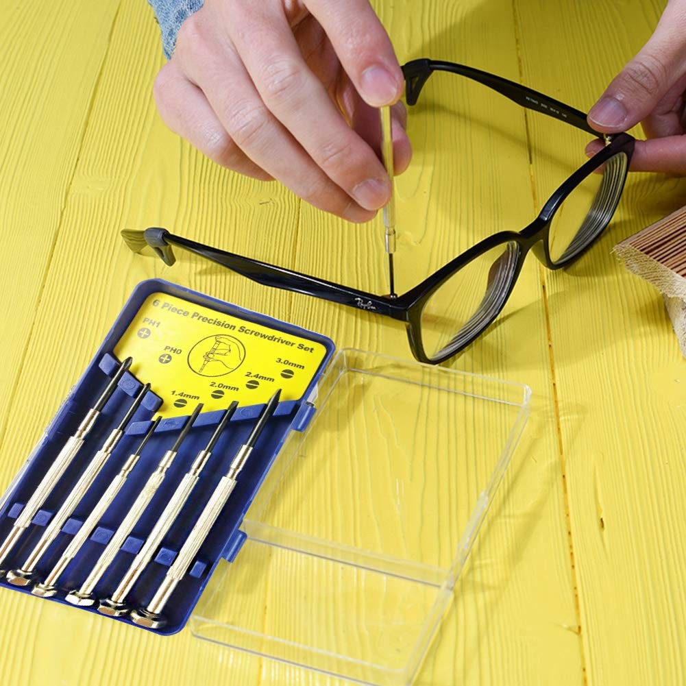 1 Pack Precision Screwdriver Set, Small Kit in case 1