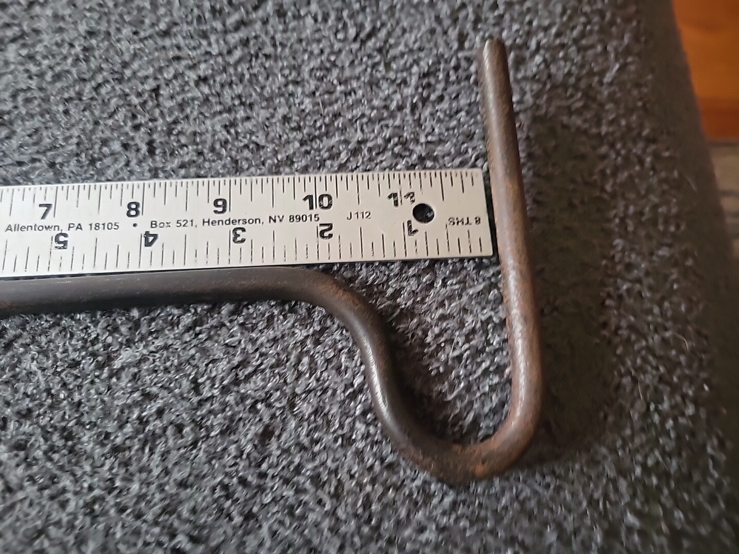Vintage Auto Body Dent Pick Tool Large Unmarked 16 In