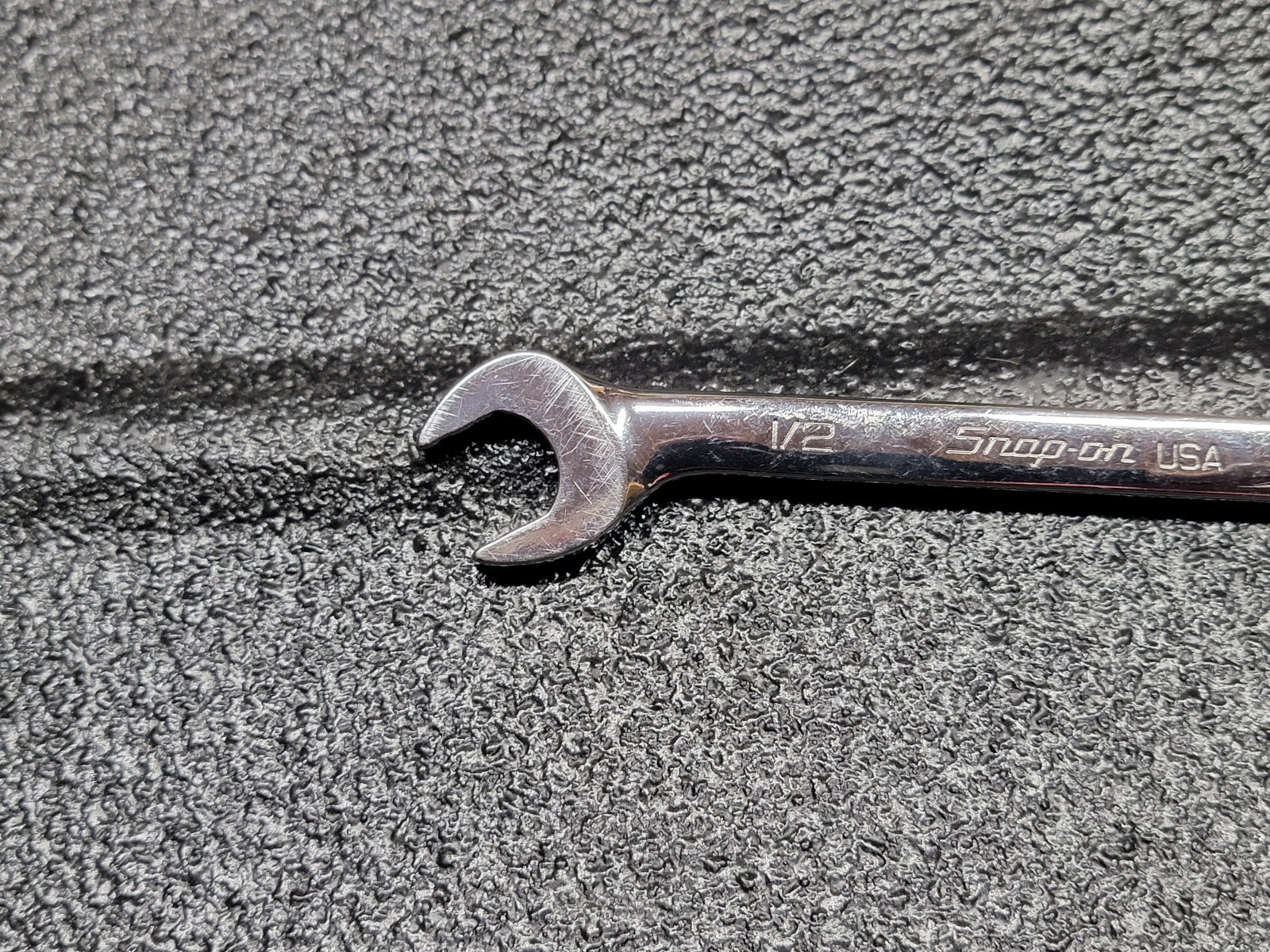 Snap-On svs16 1/2” flank drive four way angle head open end wrench
