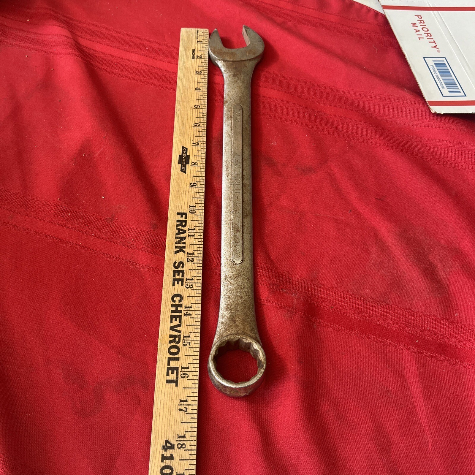 Lectrolite C-40 1-1/4” FORGED ALLOY 12 Point Combination Wrench USA FREE SH