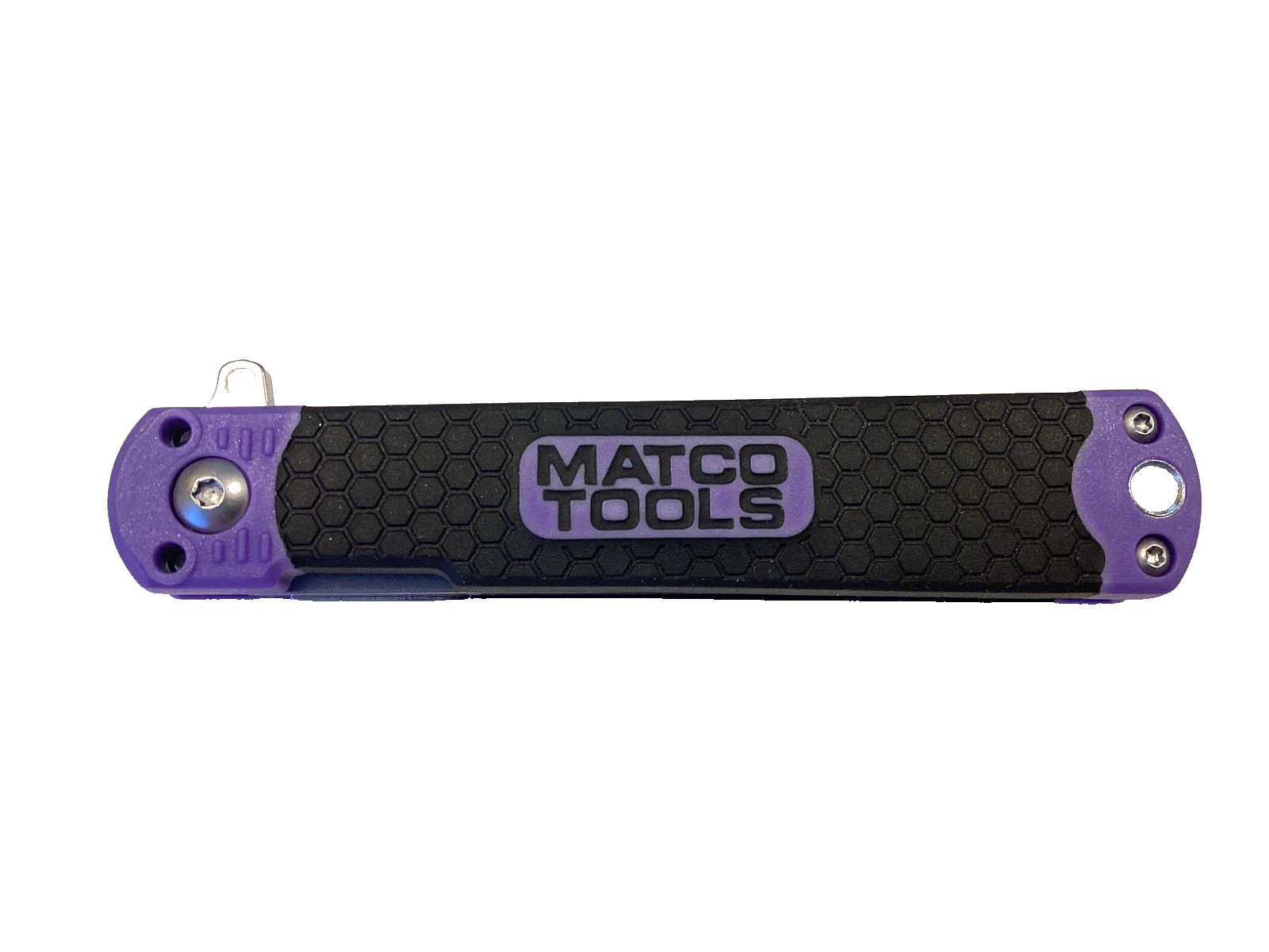 Matco Tools NEW PURPLE Compact Folding Pocket Snap Locking Clip Lifter MTCEDCCLP