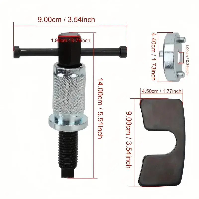 3pcs/set Car Auto Wheel Cylinder Disc Brake Disassemble Repair Hand Tool Kits
