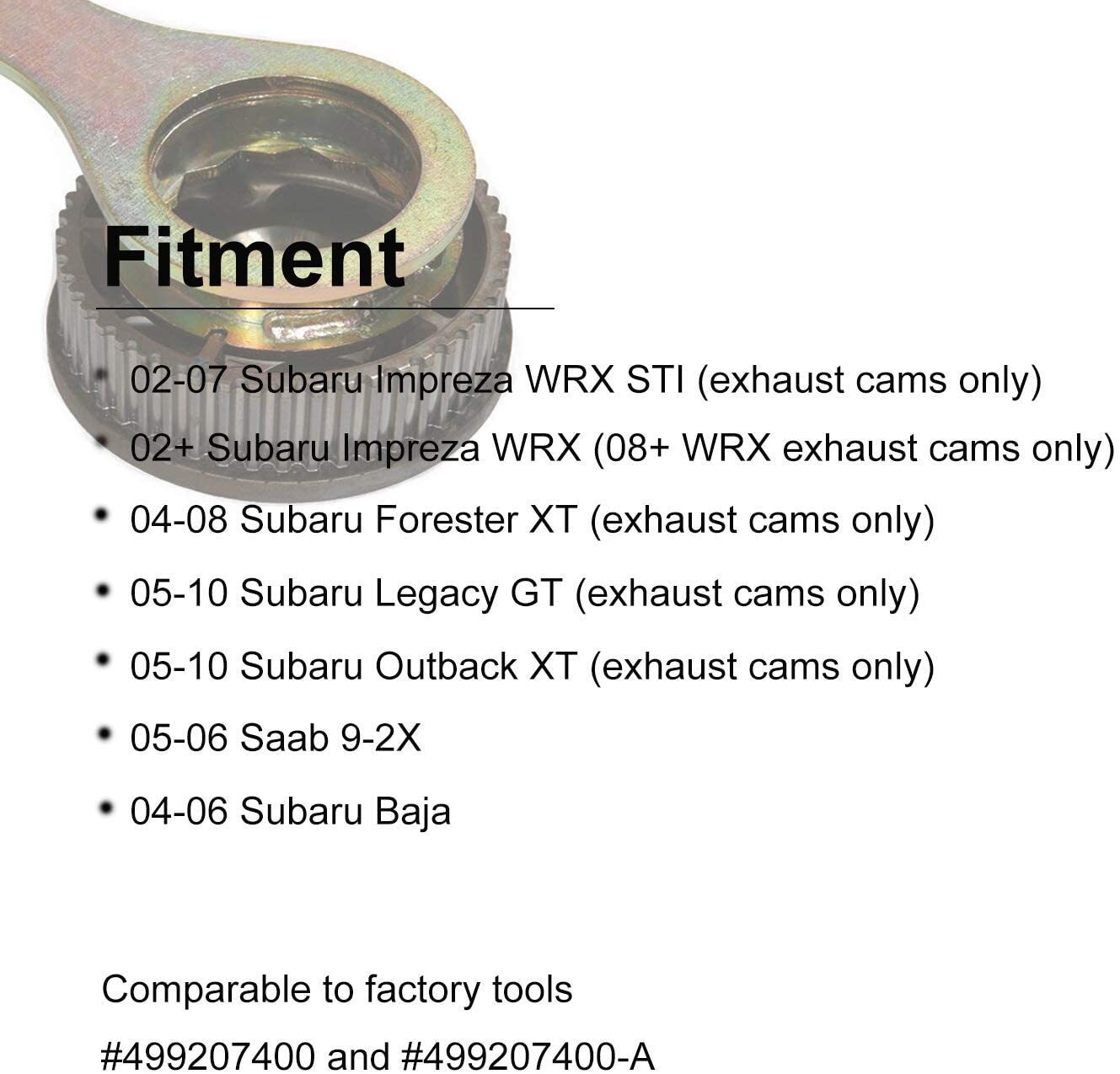 STD Intake/Exhaust Cam Sprocket Holding Wrench Tools for Subaru Impreza WRX STI