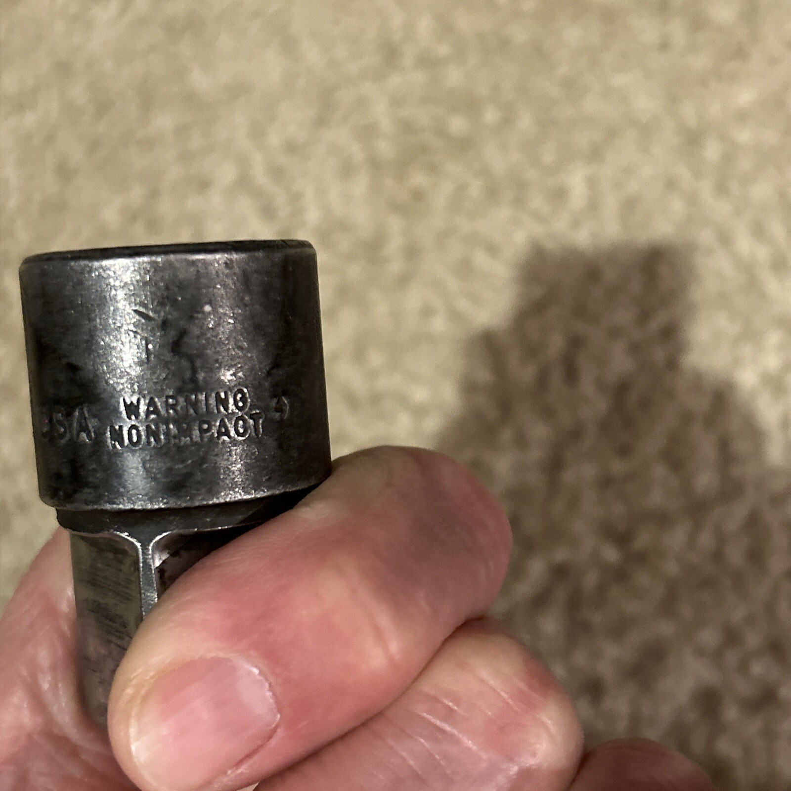Snap On 1/2F To 3/4M Drive Non Impact Adaptor Socket GLA12A USED
