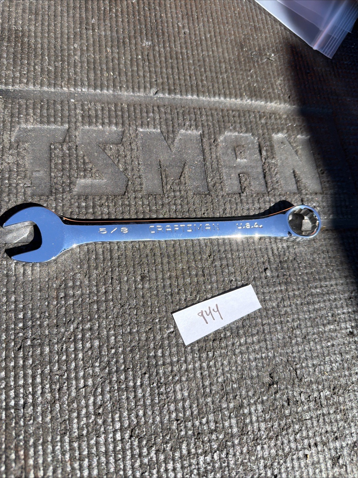 Sears CRAFTSMAN PROFESSIONAL SERIES 44944 5/8″ Combo 12 PT Wrench USA Nos K SK
