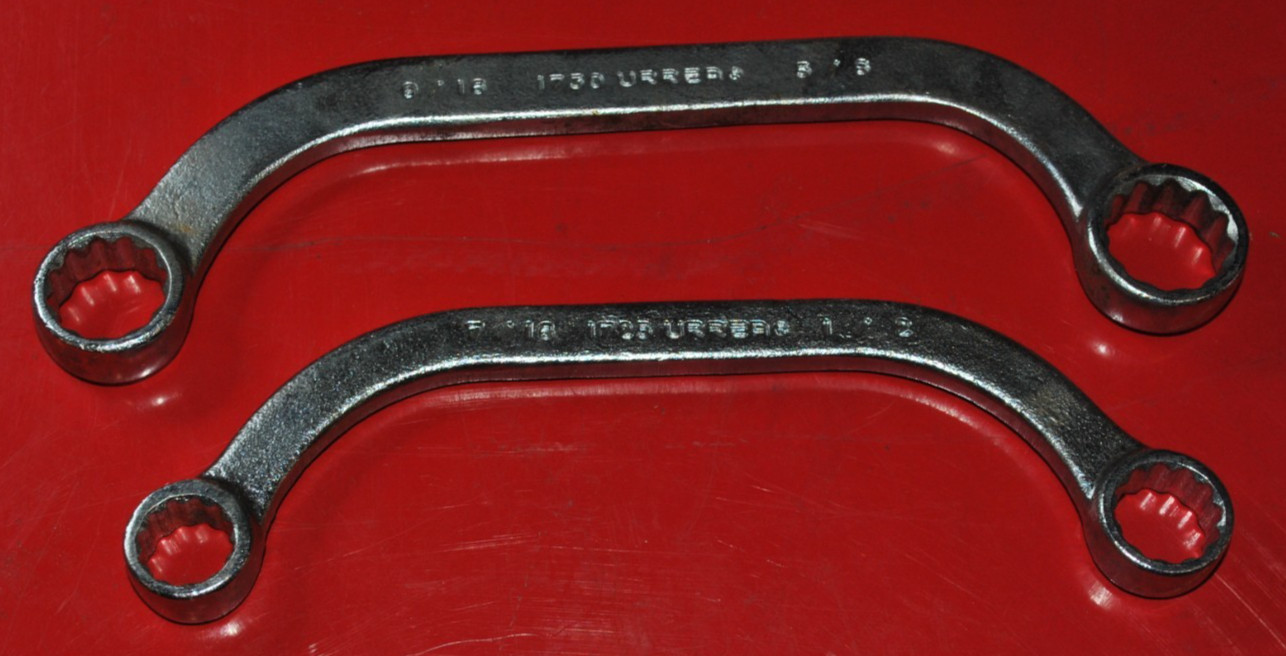 URREA Mexico 2-Piece Half Moon Wrench Set 7/16 – 5/8″