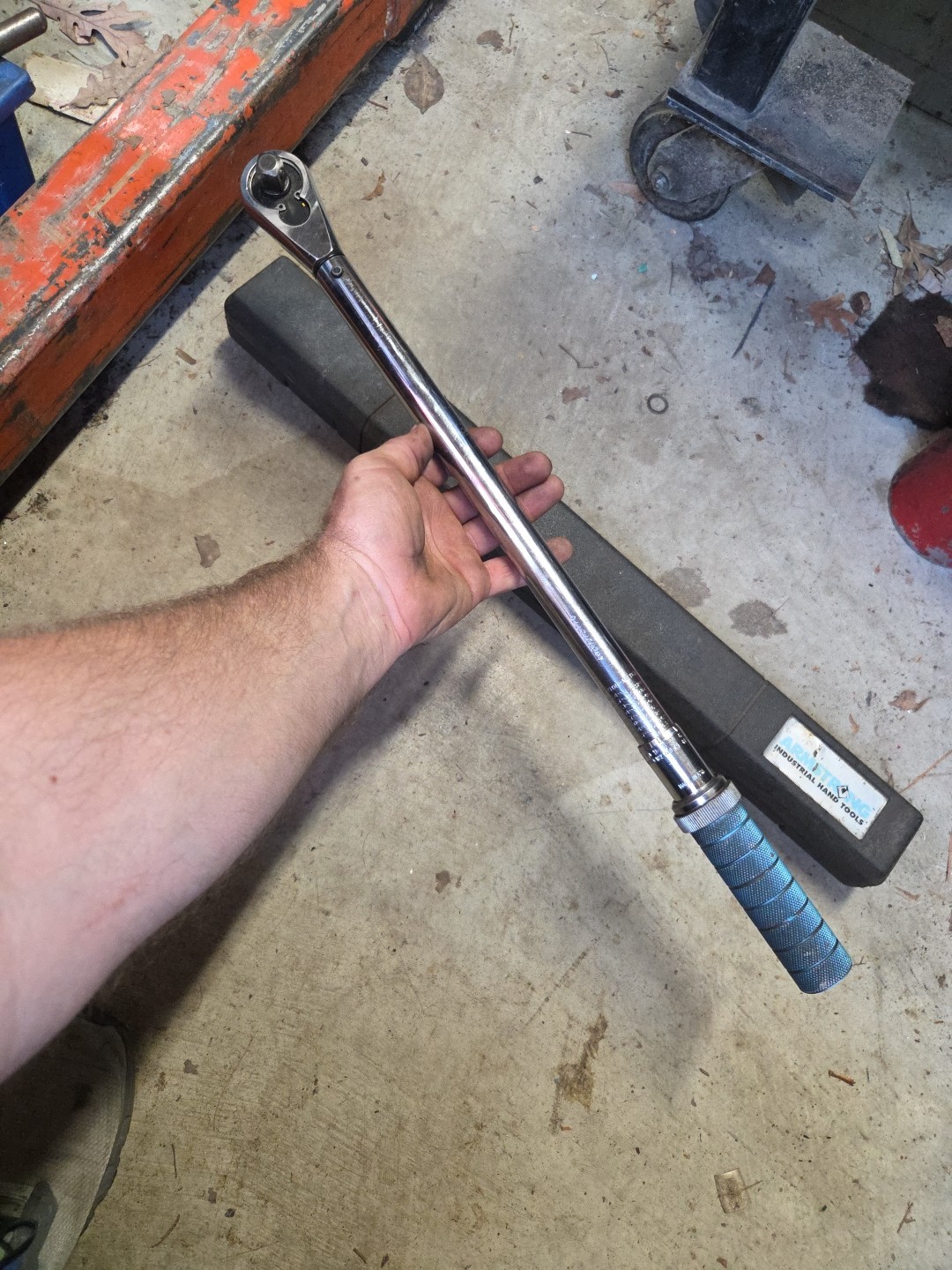 Armstrong 1/2″ Drive Micrometer Typ TORQUE WRENCH 64-086 25-250 Ft-lbs 44-348 Nm