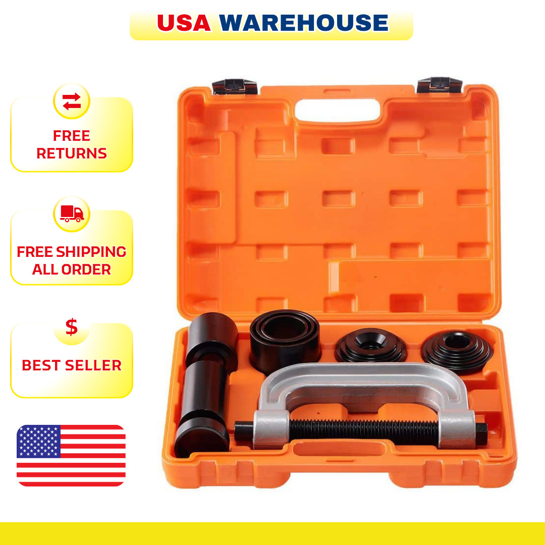 Ball Joint Press Kit, C-Press Ball Joint Remove and Install Tools, for Most 2WD