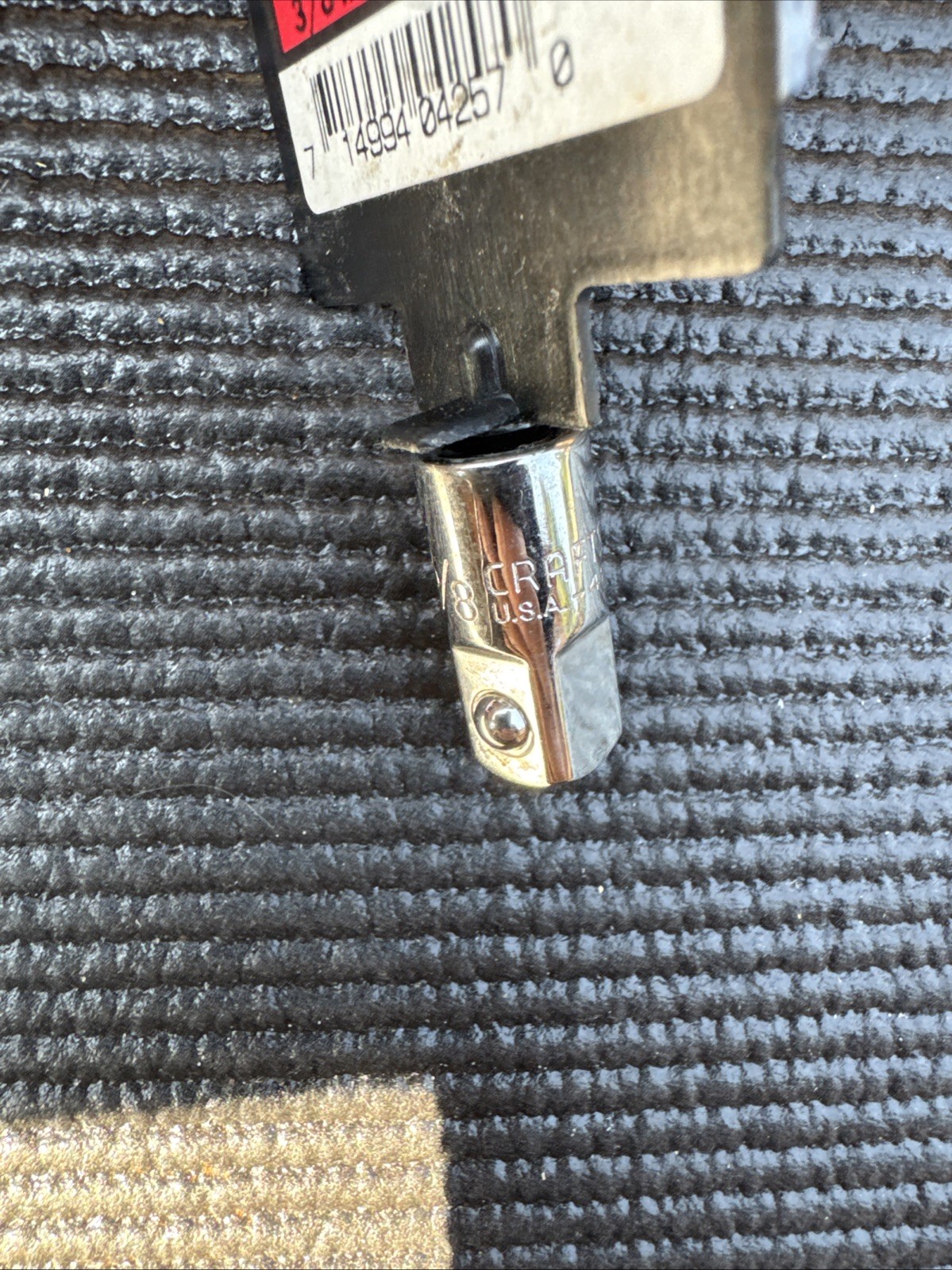 Sears Craftsman 1/4″ Ratchet 3/8″ Drive Socket Adapter / Increaser, USA Nos 4257