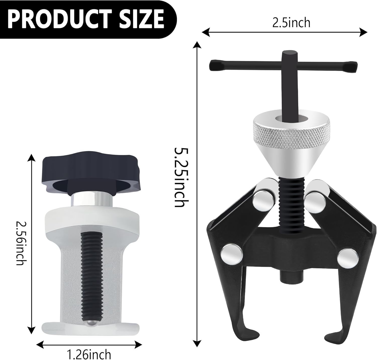 Professional Heavy-Duty Wiper Puller – Adjustable Carbon Steel Tool for Cars