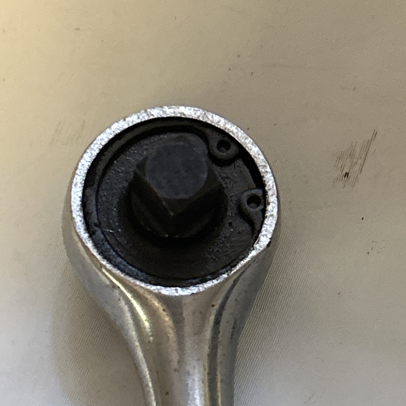 Vintage MAC 3/8″ Drive Knurled Handle Ratchet X8R 7.5″ Long