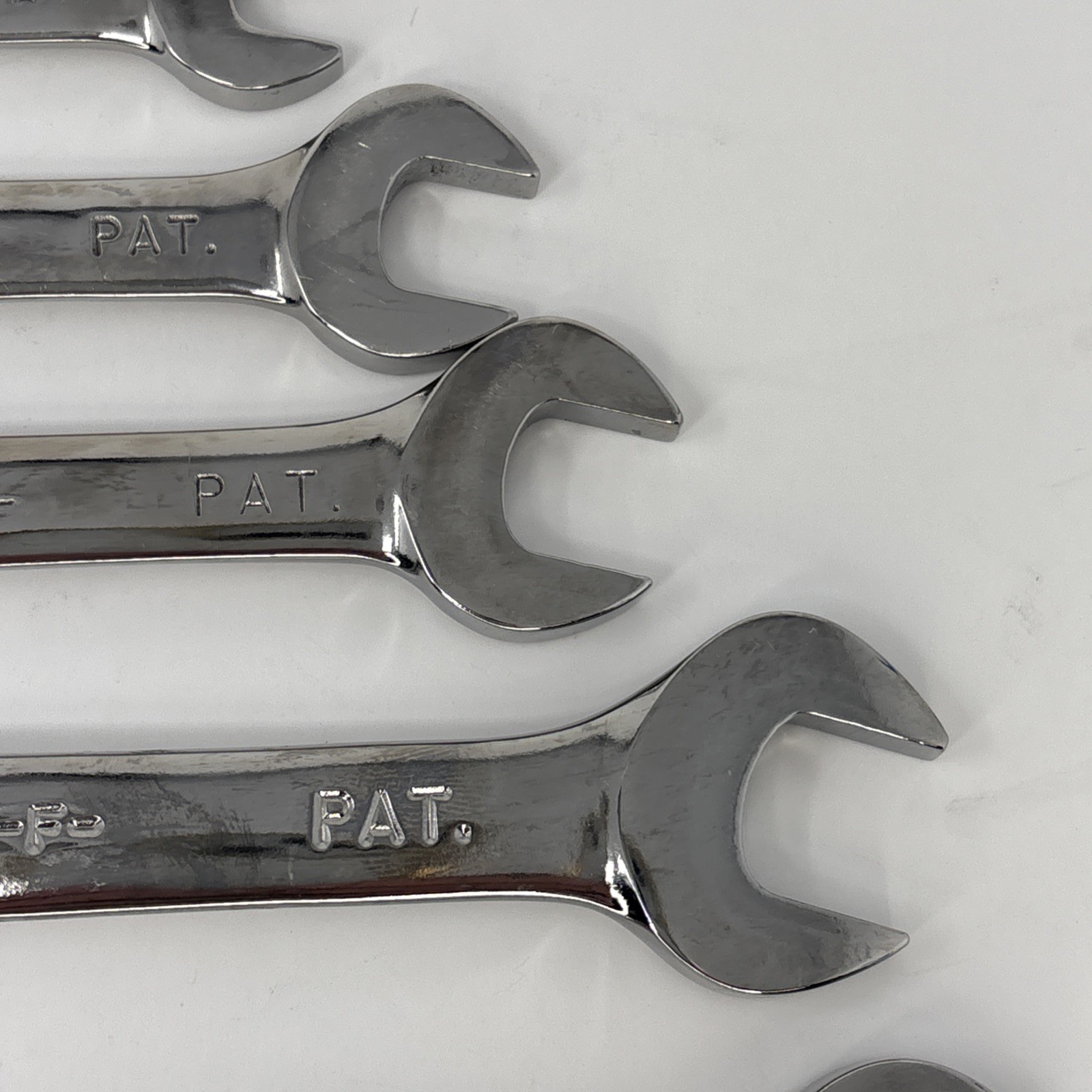 Craftsman SAE Ratcheting Wrench Set 12 Point Reversible 8pc GK F 42404 USA