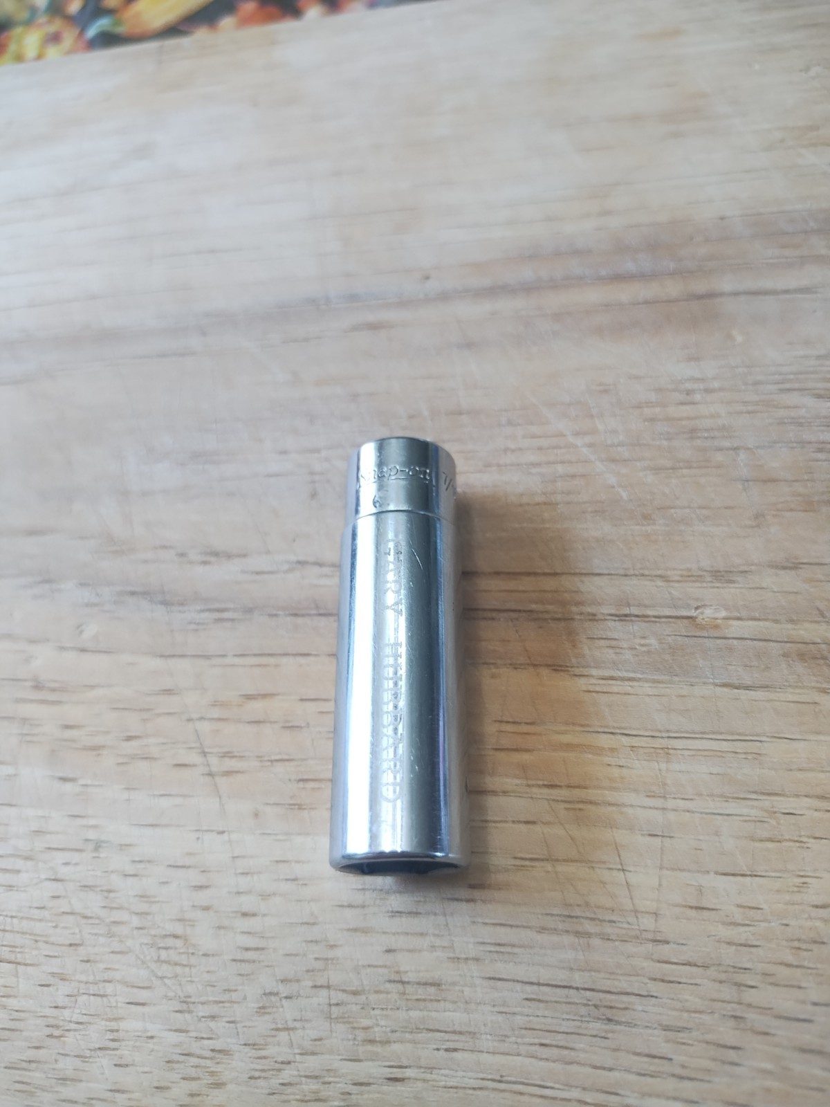 Snap On 7/16″ Deep, 6 Point, 1/4″ Drive Socket. Part # STM14