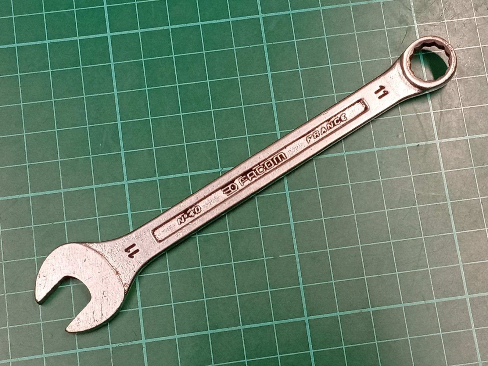 Facom No40, 11mm, Vanachrome Combination Spanner, Made In France