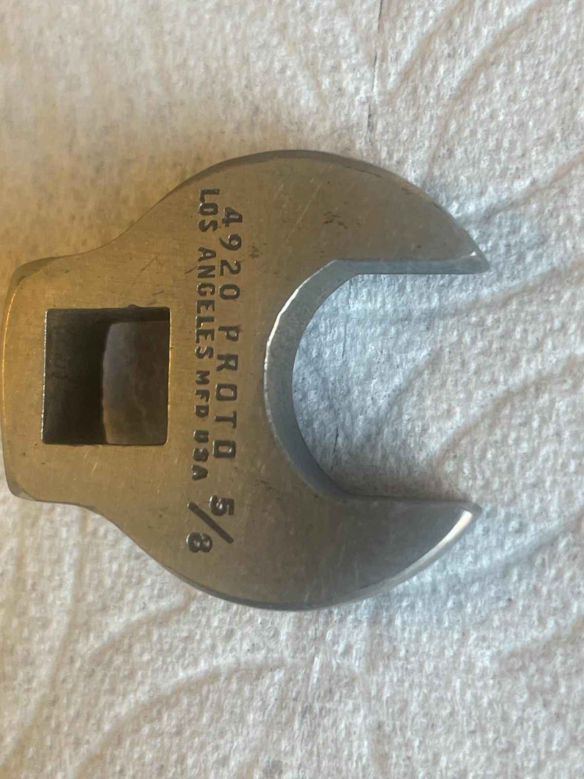 Proto Crowfoot Wrench 3/8″ Drive 4920 – 5/8″ USA Used