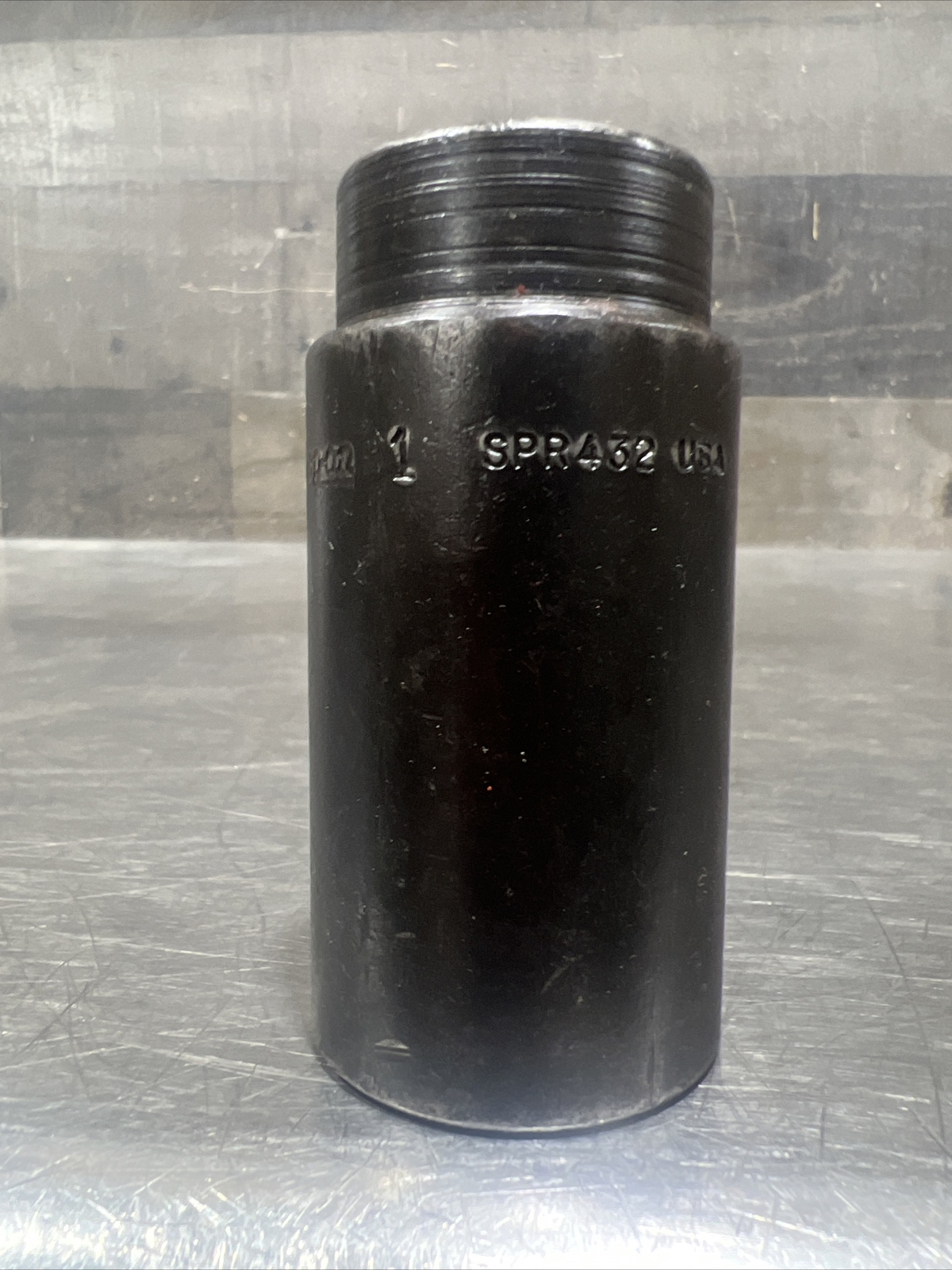 Snap-On Tools SPR432 1″ Deep Impact 8 Point 1/2″ Drive Socket Used Surplus