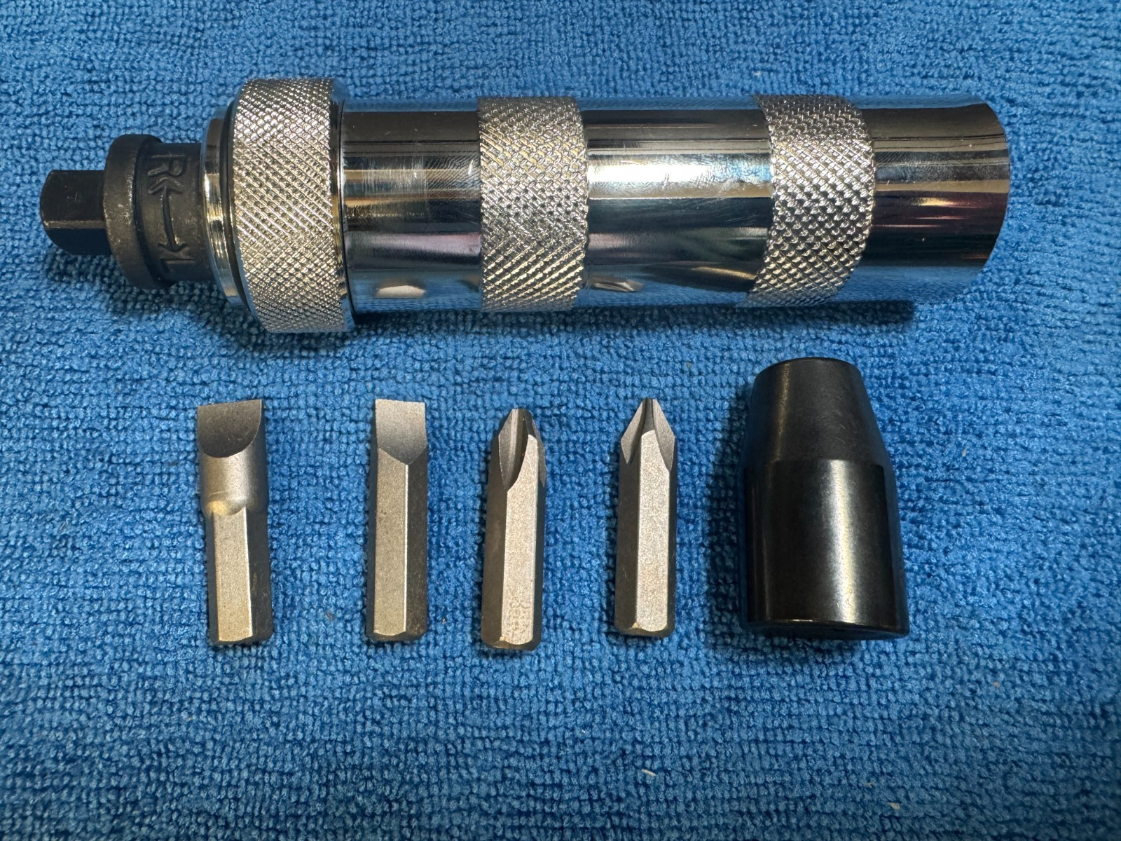 Impact Driver and Bit Set + Socket. Lightly Used