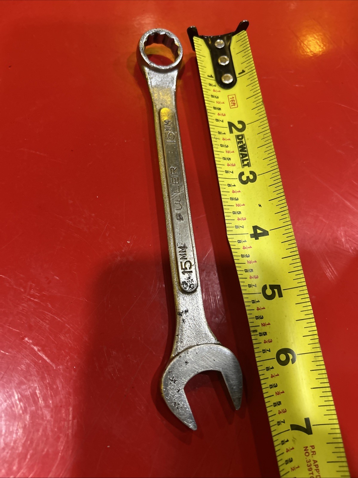 Fuller Tools 15mm Combination Wrench F5 Forged Alloy Japan