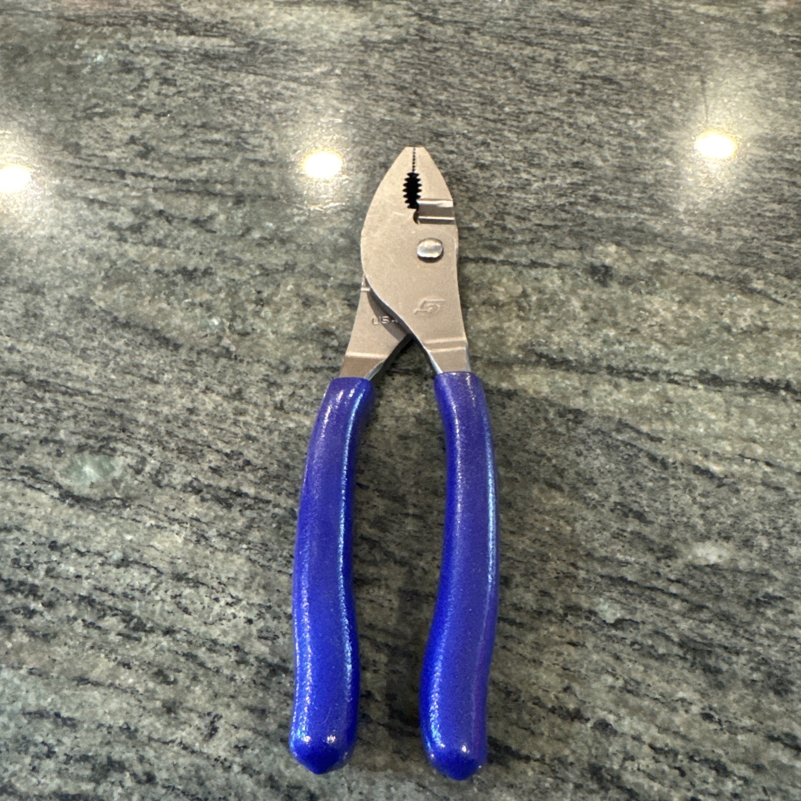 Snap On 47acf 8″ talon grip combination slip joint pliers dark purple new