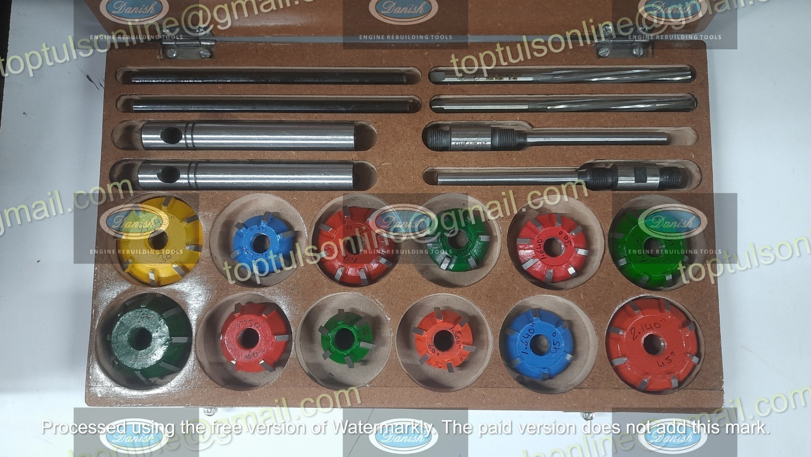 CHEVROLET SBC 350-265-327-283-400 5.7L V8 POWER PACK VALVE SEAT CUTTER KIT