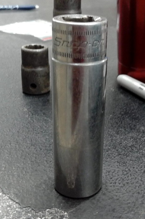 Snap-on TSM17 1/2″ Drive 6-Point Metric 17 mm Flank Drive® Deep Socket