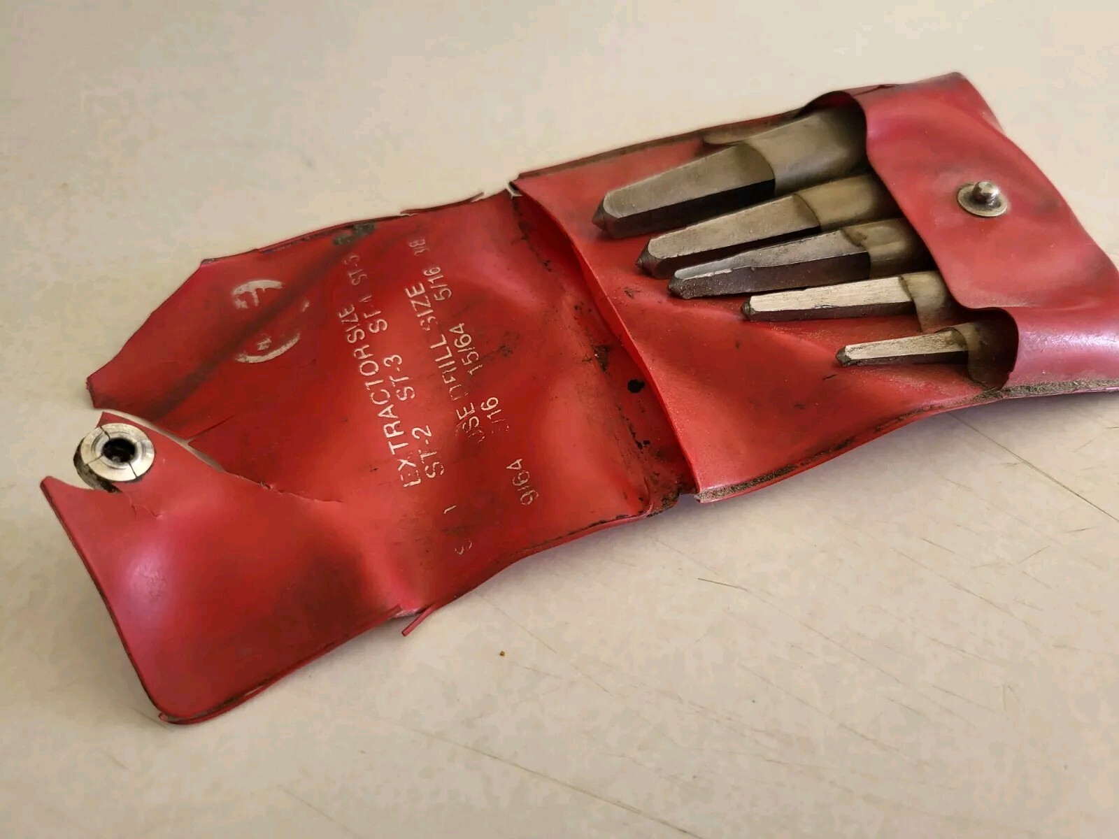 Nice MAC Tools No.353 – 5 Piece Screw Extractor Set. – Mac No. 5663ES (Wear!)