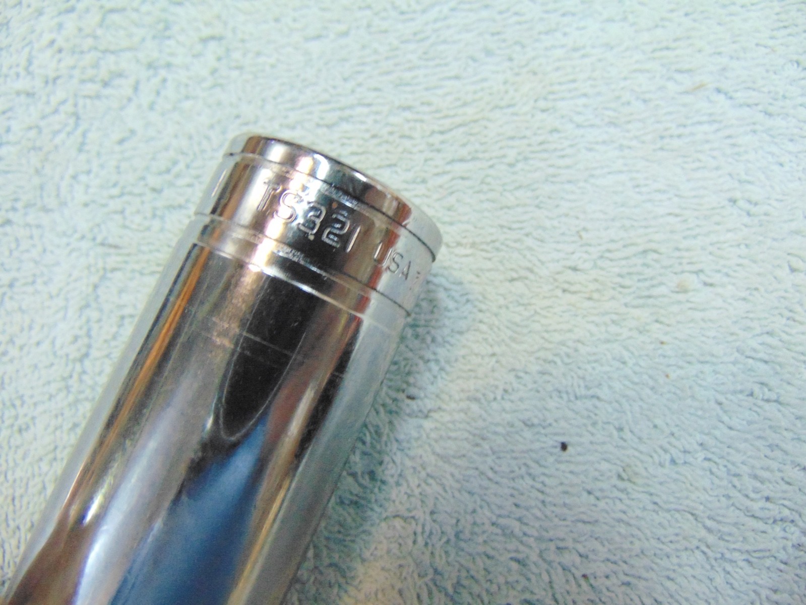 Snap-on Tools TS321 – 1/2in. Drive SAE 1in. 6 pt. Deep Chrome Socket USA NEW